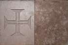 Tomar, Portugal. Templar cross Minimalist Print